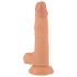 Mr. Rude - Lebensechter Saugnapf-Dildo - 19cm (natur)
