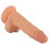 Mr. Rude - Lebensechter Saugnapf-Dildo - 19cm (natur)