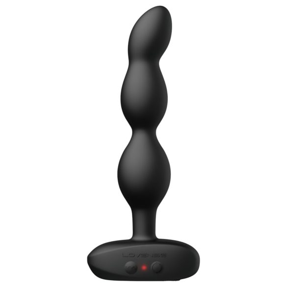 LOVENSE Ridge - smarter, perlenbestückter Analdildo (schwarz)