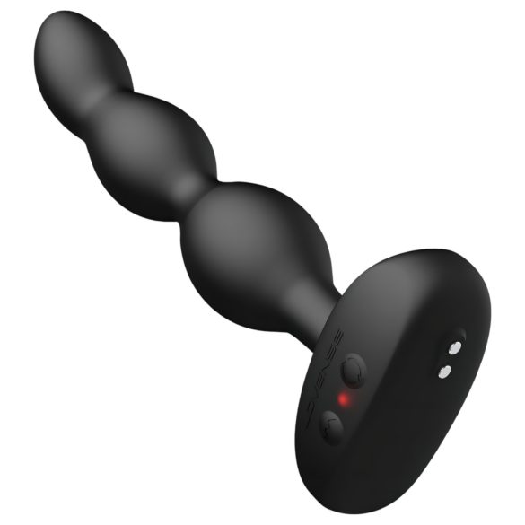 LOVENSE Ridge - smarter, perlenbestückter Analdildo (schwarz)