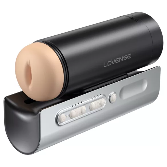 Lovense Solace Pro - app-gesteuerter Stoß-Masturbator für Männer (schwarz)
