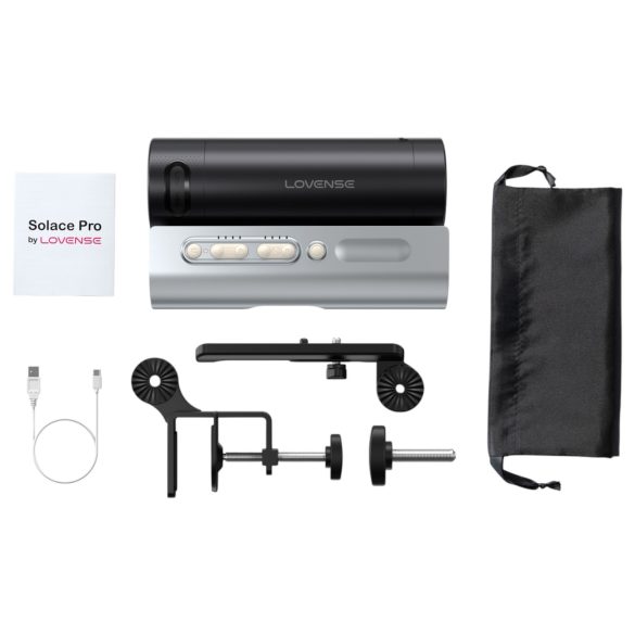 LOVENSE Solace Pro - intelligenter auf-ab Masturbator (schwarz)