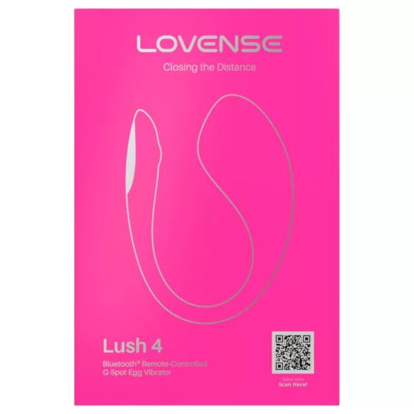 LOVENSE Lush 4 - intelligentes Vibro-Ei (Pink)