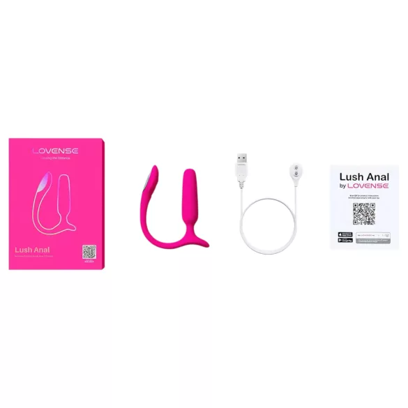 LOVENSE Lush Anal - Intelligenter Analvibrator (Pink)
