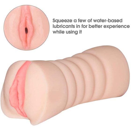 Tracys Dog Pocket - realistisches künstliches Vagina und Mund Masturbator (naturfarben)