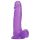 Tracy's Dog Jelly 8 - Haftender Dildo mit Hoden (Lila)