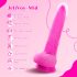 Tracy’s Dog Jelivoy-Mid – naturgetreuer Vibrator – 20 cm (Rosa)