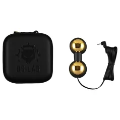   DG-LAB BiPolar B - bipolare, sanduhrförmige Metallelektrode (golden)