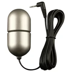 DG-LAB Matte Steel - bipolare, ovale Stahlelektrode (silber)