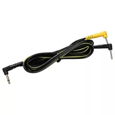   DG-LAB - Elektrodenkabel mit rechtwinkligen 2-mm-Steckern (schwarz)