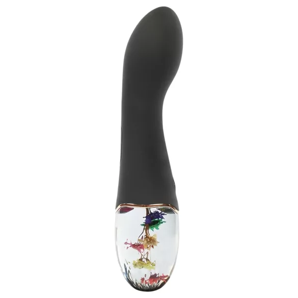 LOVISS Flower Amber - G-Punkt-Vibrator (schwarz)
