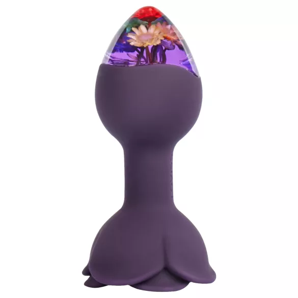 LOVISS Flower - Analvibrator mit Fernbedienung (lila)