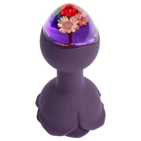 LOVISS Flower - Analvibrator mit Fernbedienung (lila)
