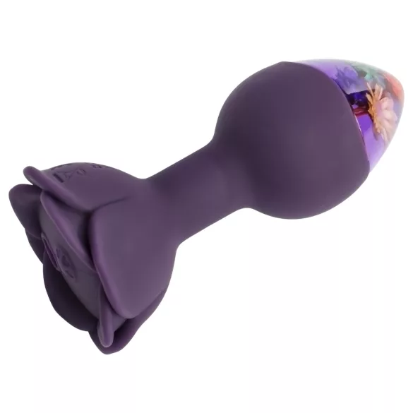 LOVISS Flower - Analvibrator mit Fernbedienung (lila)