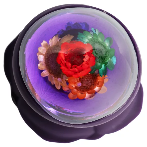 LOVISS Flower - Analvibrator mit Fernbedienung (lila)