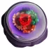 LOVISS Flower - Analvibrator mit Fernbedienung (lila)