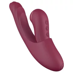 Vibeconnect - 2in1 G-Punkt- und Klitoris-Vibrator (rot)