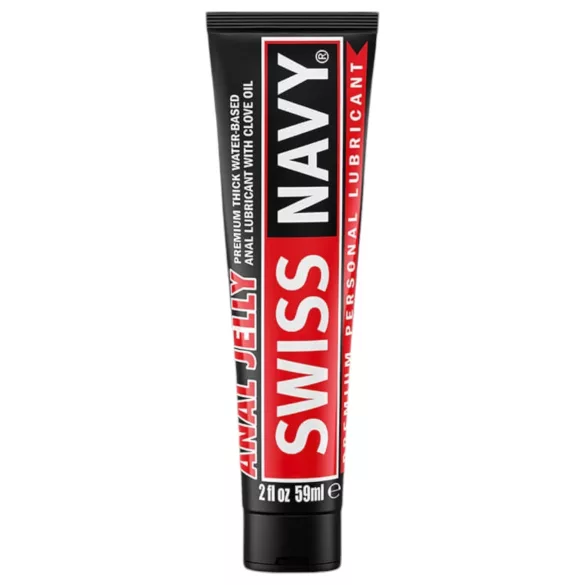 Swiss Navy Anal Jelly - wasserbasierter Anal-Gleitgel (60ml)