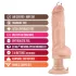 Blush Bad Boy – Vibrator mit Piercing, 17 cm, natur