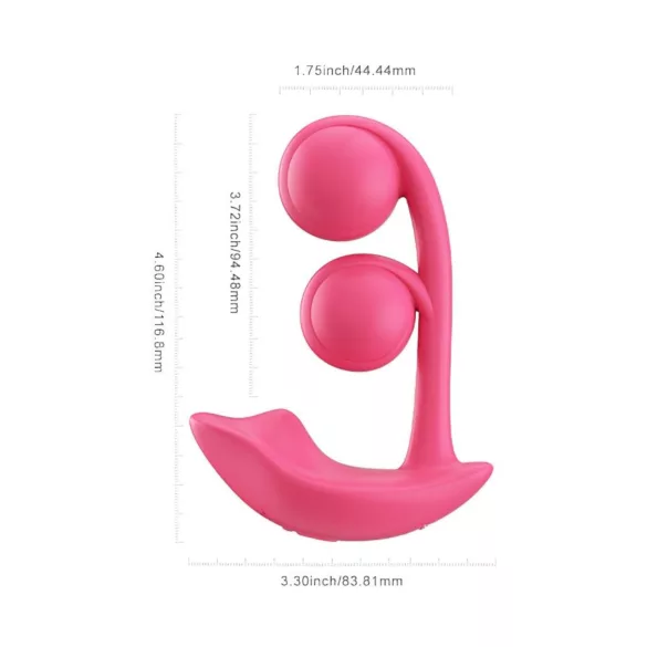 Honey Play Box Melody - Intelligenter Perlen 2in1 Vibrator (Rot)