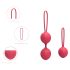 Cotoxo Cherry - 2-teiliges Ben-Wa-Kugel-Set (rot)