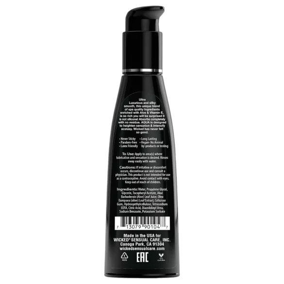 Wicked Aqua - Gleitmittel auf Wasserbasis (120 ml)