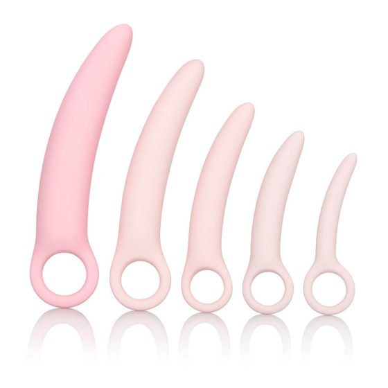 CalExotics Inspire - medizinisches Silikon Vaginaldehner-Set (Pink)