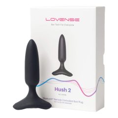   LOVENSE Hush 2 XS - wiederaufladbarer kleiner Analvibrator (25mm) - schwarz