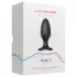 LOVENSE Hush 2 L - wiederaufladbarer kleiner Analvibrator (57 mm) - schwarz