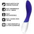 LELO Mona Wave - Wasserdichter G-Punkt Vibrator (blau)