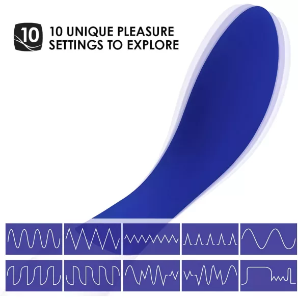 LELO Mona Wave - Wasserdichter G-Punkt Vibrator (blau)
