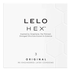 LELO Hex Original - Luxus-Kondom (3 Stk.)