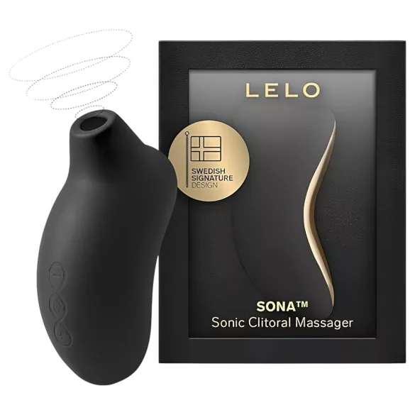 LELO Sona - Schallwellenvibrator für den Kitzler (Schwarz)