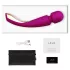 LELO Smart Wand 2 - groß - wiederaufladbarer Massage-Vibrator (lila)