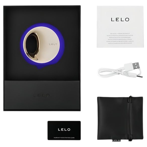 LELO Ora 3 - Oralsex-Simulator und Klitoris-Vibrator (Blau)