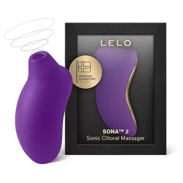 LELO Sona 2 - Schallwellen-Klitorisstimulator (lila)