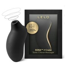   LELO Sona 2 Cruise - Schallwellenvibrator für die Klitoris (Schwarz)