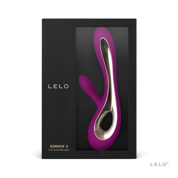 LELO Soraya 2 - Wasserdichter Klitorisarm-Vibrator (Lila)