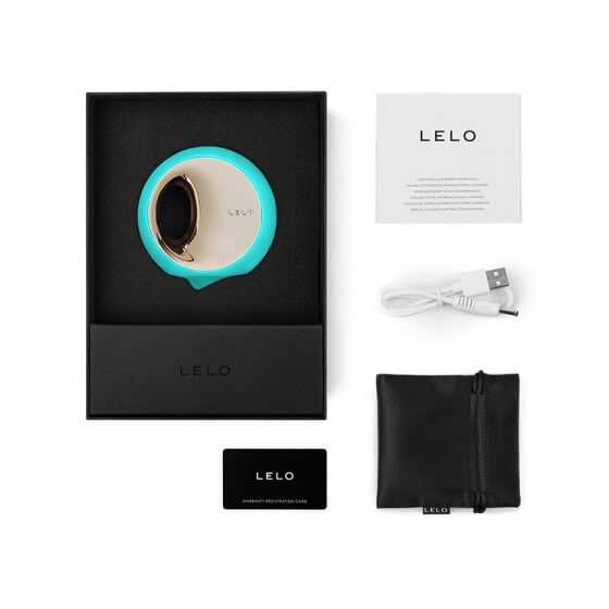LELO Ora 3 - Oral-Sex-Simulator und Klitoris-Vibrator (Türkis)