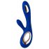LELO Soraya Wave - Wiederaufladbarer Vibrator mit Klitorisarm (Blau)