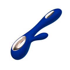   LELO Soraya Wave - akkubetriebener Vibrator mit Klitorisarm und nickender Funktion (blau)