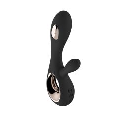   LELO Soraya Wave - akkubetriebener, klitorisgesteuerten, nickender Vibrator (schwarz)
