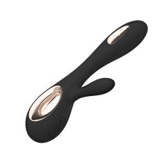  LELO Soraya Wave - akkubetriebener, klitorisgesteuerten, nickender Vibrator (schwarz)