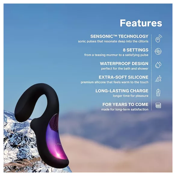 LELO Enigma - Akku, wasserdichter 2in1 G-Punkt Vibrator (schwarz)