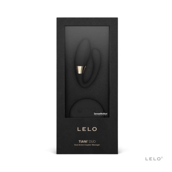LELO Tiani Duo - Silikon Paarvibrator (schwarz)