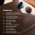 LELO Tiani Duo - Silikon-Partner-Vibrator (Blau)