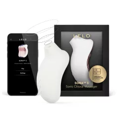 LELO Sona 3 - Schallwellenvibrator für Klitoris (Weiß)