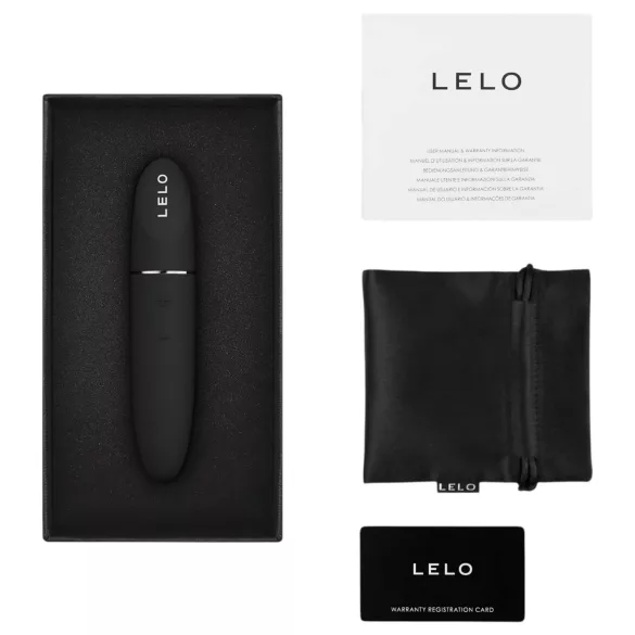 LELO Mia 3 - Reise-Lippenstiftvibrator (schwarz)