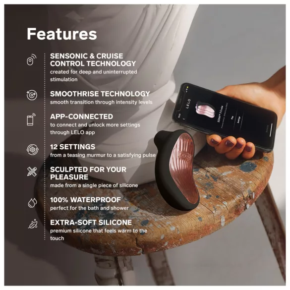LELO Sona 3 Cruise - Schallwellenvibrator für den Kitzler (Lila)