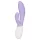 LELO INA Twist - leistungsstarker G-Punkt-Vibrator mit Klitorisstimulator (lila)